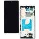 Дисплей для Samsung N980F Galaxy Note 20 / N981 Galaxy Note 20 5G, сірий, з сенсорним екраном, з рамкою, China Quality (TFT)