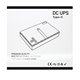 Источник бесперебойного питания для роутеров UPS 12V/9V/5V под 18650, БЕЗ аккумуляторов
