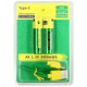 Акумуляторные пальчиковые батарейки AA 1.5V Li-Ion с USB Type-C зарядкой, 3400 мВт·ч, 2 шт.