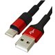 Кабель Type-C - USB, Hoco X26, круглий, 1 метр, у тканинному обплетенні, black - gold