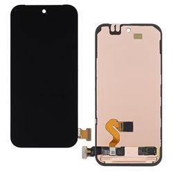 Дисплей для Google Pixel 9 Pro, чёрный, с рамкой, High Quality, (OLED) GR83Y, GEC77, GWVK6