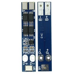 BMS контролер 2S, 8А, 7,4 B, для Li-ion акумуляторів, (TML8546S2A16)