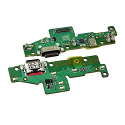 Шлейф для Motorola PANB0001IN Moto G40 Fusion, Moto G60, микрофона, коннектора зарядки, original (PRC), плата зарядки