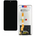 Дисплей для Oppo A3, Oppo A3X, Oppo A40, черный, без рамки, FPC6713 (Box)