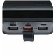 Power Bank Hoco J123B 30000 мАч, 3USB/2Type-C, 22.5W + PD 20W, с дисплеем, черный