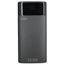 Power Bank Remax FC-12 20000 мАч PD20W+QC3.0 + кабель 3в1, фонарик, черный