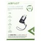 Переходник AceFast J19 Lightning на Type-C (F), черный