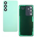 Задняя панель корпуса для Samsung S721 Galaxy S24 FE, со стеклом камеры, Mint