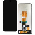 Дисплей для Realme C30, C33, черный, без рамки, quality