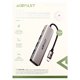 USB-хаб AceFast J16 Type-C на Type-C + 3xUSB + HDTV