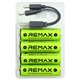 Аккумуляторная батарейка AA REMAX New Energy 3071 мВт·ч Type-C, 4 шт