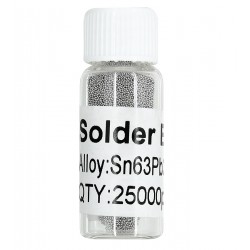Шарики BGA Solder Ball, 0,40 мм x 25000 шт, для реболлинга
