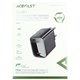 Зарядний пристрій AceFast GaN A112 Type-C PD45W з LED дисплеєм