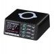 Зарядна станція WLX-X9D на 8 портів (4USB+4Type-C) PD+QC3.0 з бездротовою зарядкою