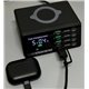 Зарядна станція WLX-X9D на 8 портів (4USB+4Type-C) PD+QC3.0 з бездротовою зарядкою