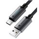 Кабель Type-C - USB AceFast C19-04 1.2м, черный