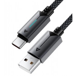 Кабель Type-C - USB AceFast C19-04 1.2м, черный