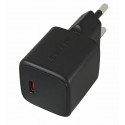 Зарядний пристрій AceFast GaN A117 Mini PD20W, чорний