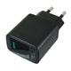 Зарядний пристрій AceFast GaN A90 1USB QC18W, чорний