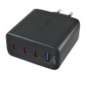 Зарядний пристрій AceFast GaN A94 1Type-C/3USB 100W, чорний