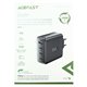 Зарядний пристрій AceFast GaN A94 1Type-C/3USB 100W, чорний
