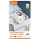 Зарядний пристрій Ldnio A2522C 1Type-C PD30W+USB QC3.0, з дисплеєм + кабель Type-C - Lightning, білий
