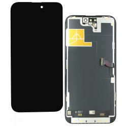 Дисплей для Apple iPhone 14 Pro Max, чёрный, с рамкой, Original FOG, 120Hz