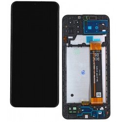 Дисплей для Samsung A135 Galaxy A13, M135 Galaxy M13, чорний, з рамкою, оригінал (PRC), SM-M236B V04