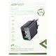 Зарядний пристрій AceFast GaN A78 1Type-C/1USB 20W, чорний
