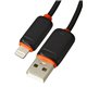Кабель Lightning - USB XO NB302 100см 3А, чорний