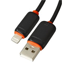 Кабель Lightning - USB XO NB302 100см 3А, черный