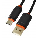 Кабель Type-C - USB XO NB302 100см 3А, черный