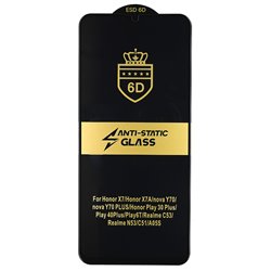 Захисне скло ESD 6D для Huawei Honor X7, Honor X7a, Nova Y70, Nova Y70 Plus, Realme C51, C53 NFC, Narzo N53, Note 50, Samsung A057 Galaxy ...