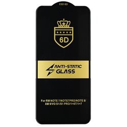 Захисне скло ESD 6D для OnePlus 6T, 7, Xiaomi Mi 9, Mi 9 Lite, Mi CC9, Redmi 7, Redmi Note 7, Redmi Note 7 Pro, Redmi Note 8, сумісне з чохлами...