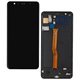 Дисплей для Samsung A750 Galaxy A7 (2018), A750F Galaxy A7 (2018), черный, с рамкой, High quality, (OLED)