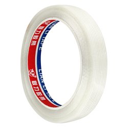 Скотч армированный Filament Lian Li Tape 10T56, рулон 15мм х25м ПРОЗРАЧНЫЙ