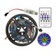 Світлодіодна стрічка LED зірка, RGB, 5V, IP20, 20 смуг по 0,5м (5м), Bluetooth + пульт дистанційного керування