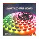 Світлодіодна стрічка LED RGB 10м, IP20, 5V USB, з пультом, на самоклейці