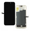 Дисплей для Apple iPhone 15 Pro Max, черный, с рамкой, High Quality, 120Hz ZY-OLED (без ошибки)
