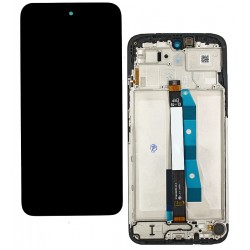 Дисплей для Xiaomi Redmi 15 5G, чёрный, c рамкой, European Version, 167mm, GXQC Service Pack