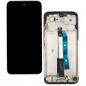 Дисплей для Xiaomi Redmi 15 5G, чёрный, c рамкой, European Version, 167mm, GXQC Service Pack