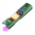 Ліхтарик YEMAO YM-M31-UV P50+UV+SMD(RGB), Li-Ion акумулятор, Type-C, магніт, багато режимів, затискач для кріплення