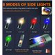 Ліхтарик YEMAO YM-M31-UV P50+UV+SMD(RGB), Li-Ion акумулятор, Type-C, магніт, багато режимів, затискач для кріплення