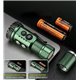 Фонарик YEMAO YM-F337X-7XTE, (white+red+green+blue+UV) 3500LM, (1х18650+18350, магнит, клипса, колпачок)