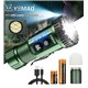 Фонарик YEMAO YM-F337X-7XTE, (white+red+green+blue+UV) 3500LM, (1х18650+18350, магнит, клипса, колпачок)