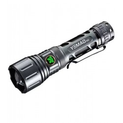 Ліхтарик YEMAO YM-A60-TG, 1200LM, (1х18650, тактичний, кліпса, zoom)
