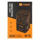 ФонарикYEMAO YM-M18-TG+SMD(rgb+UV), (Li-ion, магнит, клипса, подвес, брелок))