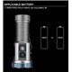 Фонарик YEMAO YM-F555X-5P35+4LED(white+red+blue), (1*18650+18500 магнит, клипса)