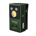 ФонарикYEMAO YM-M18-TG+SMD(rgb+UV), (Li-ion, магнит, клипса, подвес, брелок))