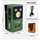 ФонарикYEMAO YM-M18-TG+SMD(rgb+UV), (Li-ion, магнит, клипса, подвес, брелок))